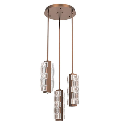 Tessera 21" Wide LED Multi Light Pendant