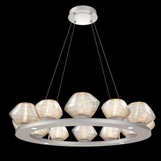 Mesa 16 Light 39" Wide LED Ring Chandelier - 2700K