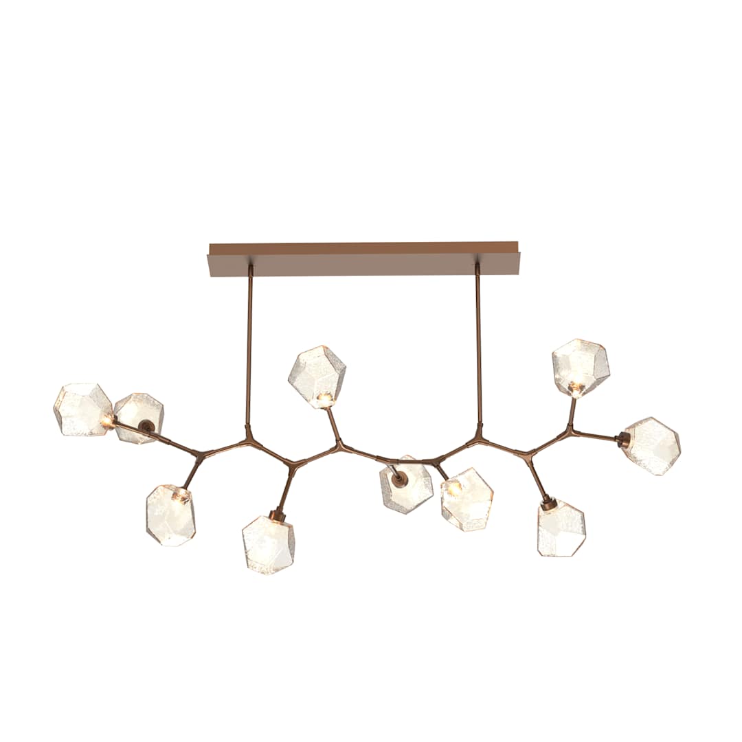 Gem 64" Wide LED Abstract Chandelier