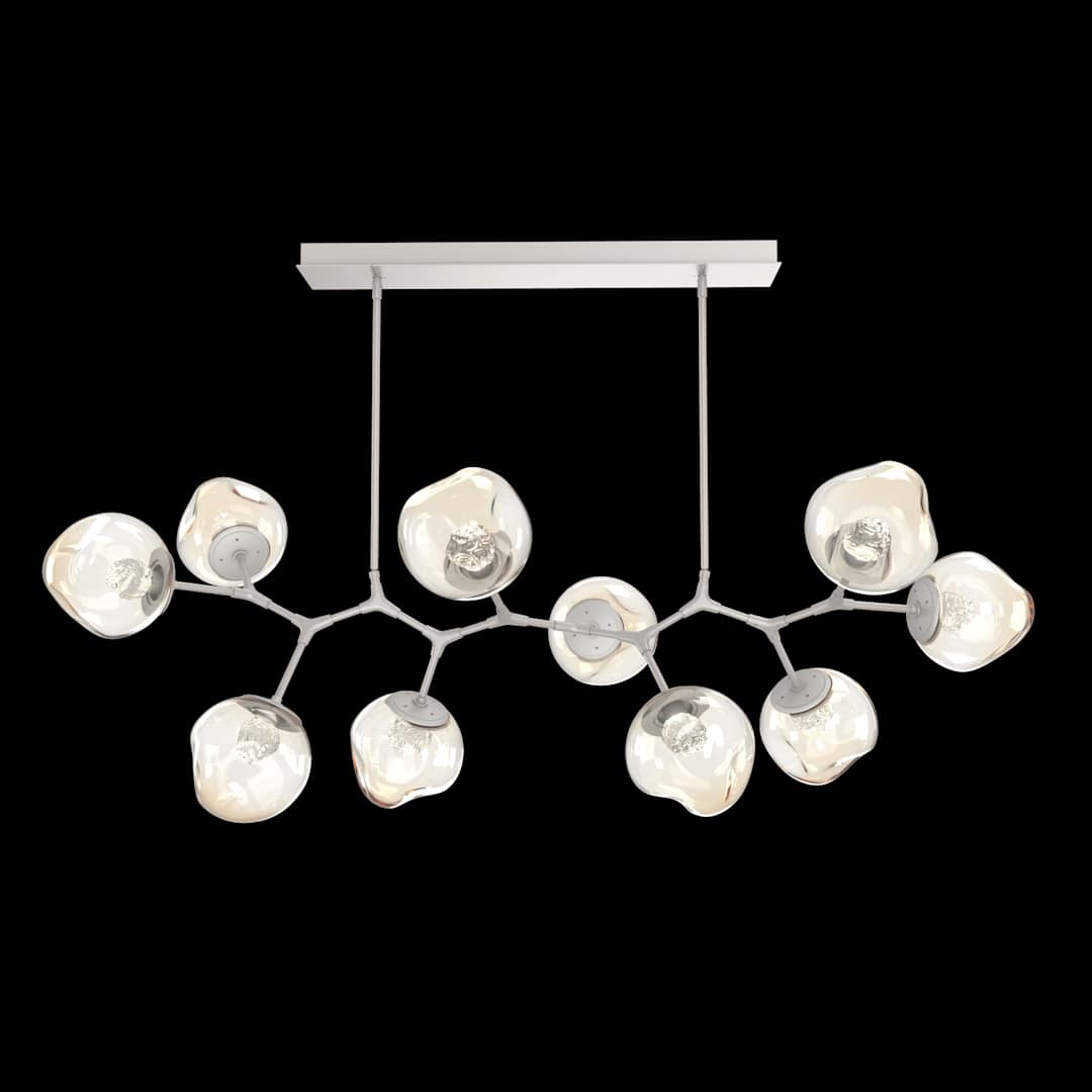 Nebula 10 Light 63" Wide LED Abstract Chandelier - 3000K