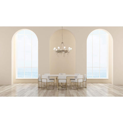 Echo 10 Light 33" Wide Chandelier