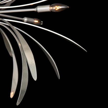 Dahlia 6 Light 33" Wide Taper Candle Style Chandelier