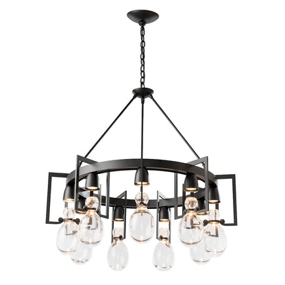Apothecary 9 Light 35" Wide Chandelier
