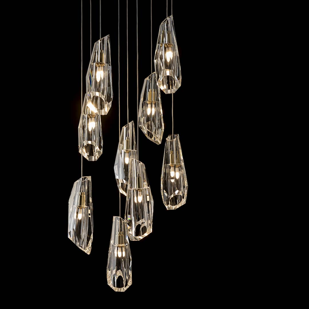 Luma 9 Light 21" Wide Multi Light Pendant