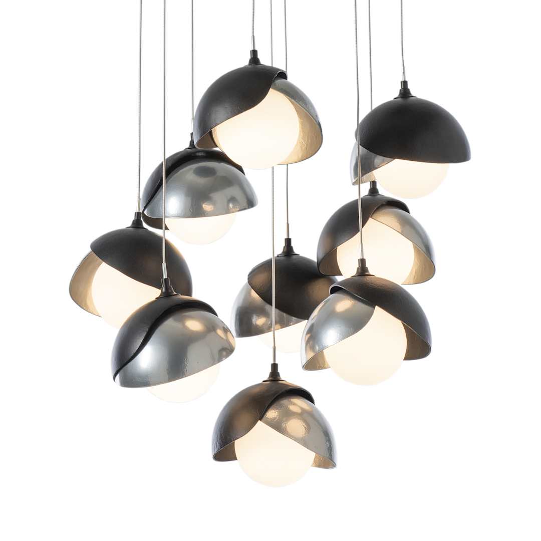 Brooklyn 9 Light 21" Wide Suspension Multi Light Pendant