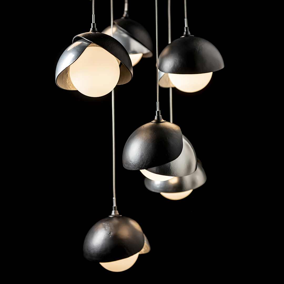 Brooklyn 9 Light 21" Wide Suspension Multi Light Pendant