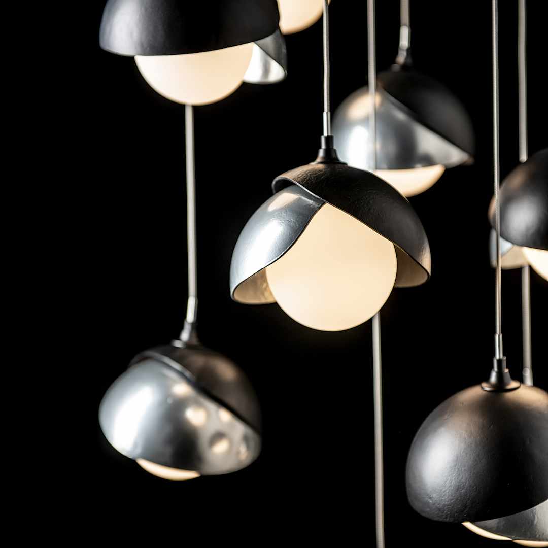 Brooklyn 9 Light 21" Wide Suspension Multi Light Pendant