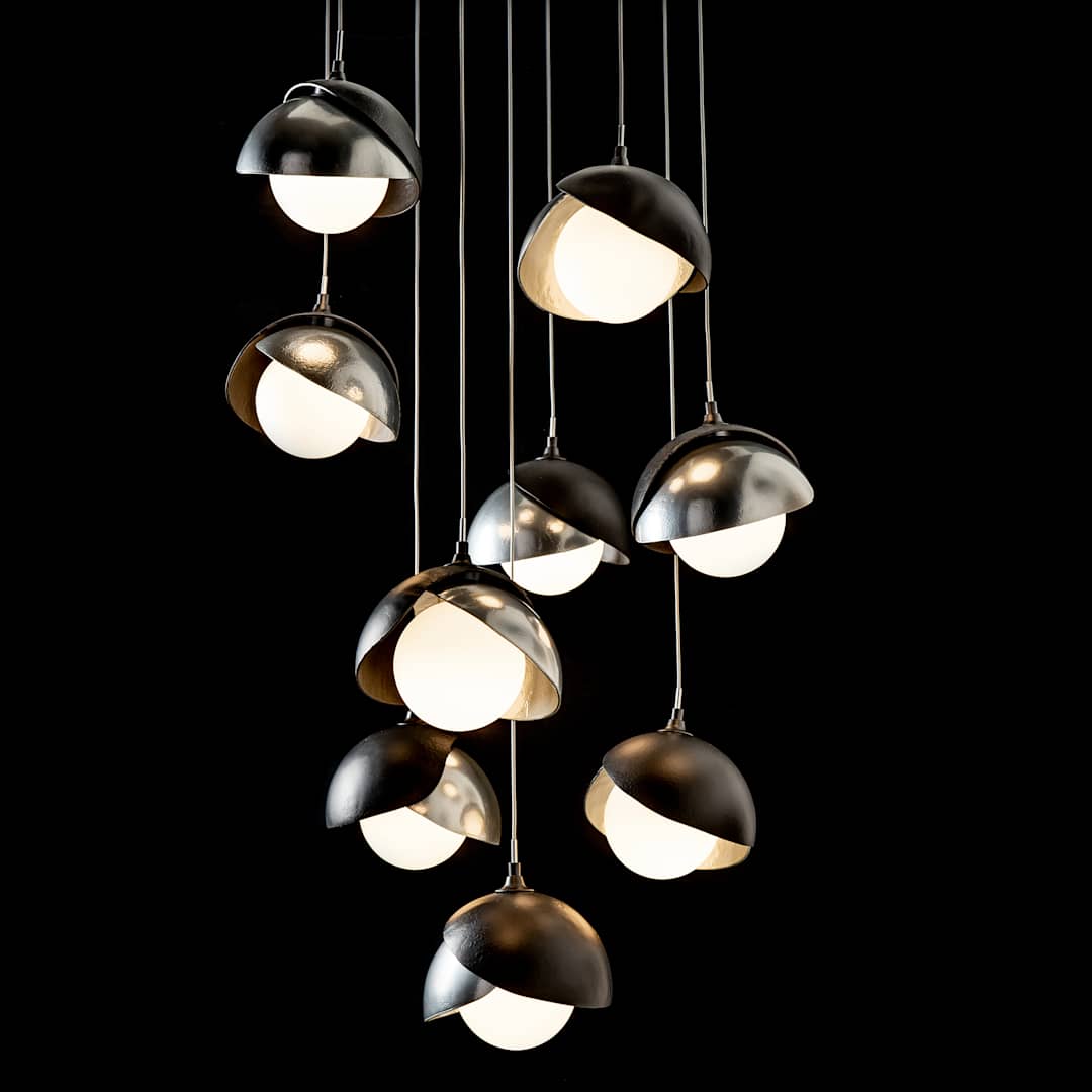 Brooklyn 9 Light 21" Wide Suspension Multi Light Pendant