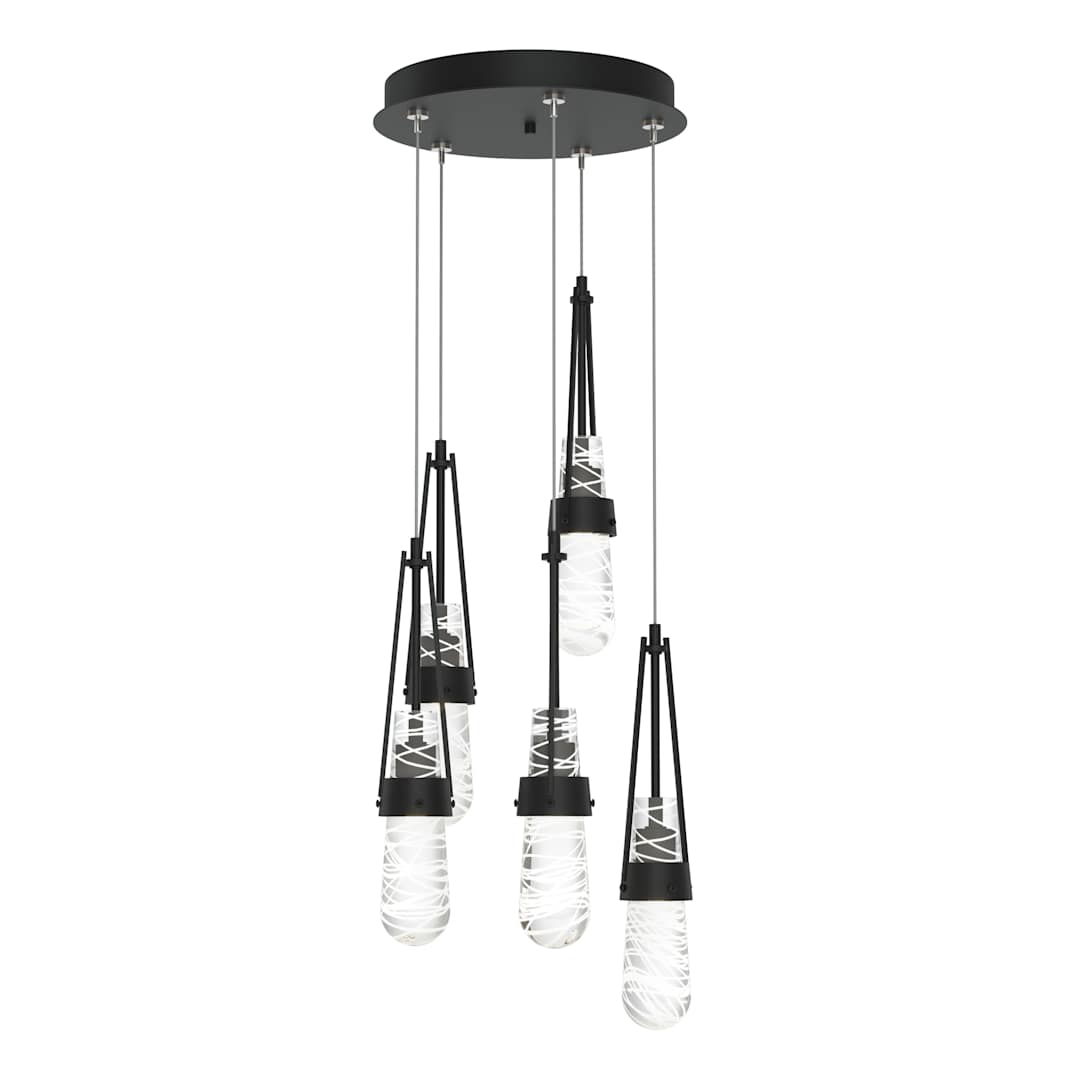 Link 5 Light 13" Wide Multi Light Pendant
