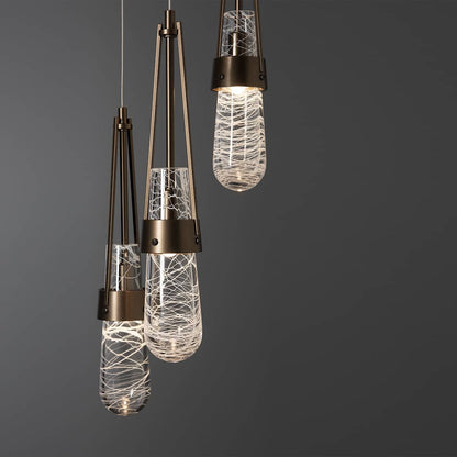 Link 5 Light 13" Wide Multi Light Pendant