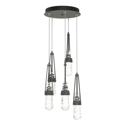 Link 5 Light 13" Wide Multi Light Pendant