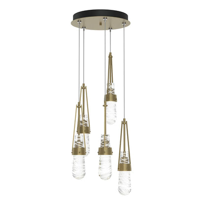 Link 5 Light 13" Wide Multi Light Pendant