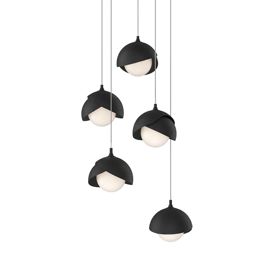 Brooklyn 5 Light 16" Wide Suspension Multi Light Pendant