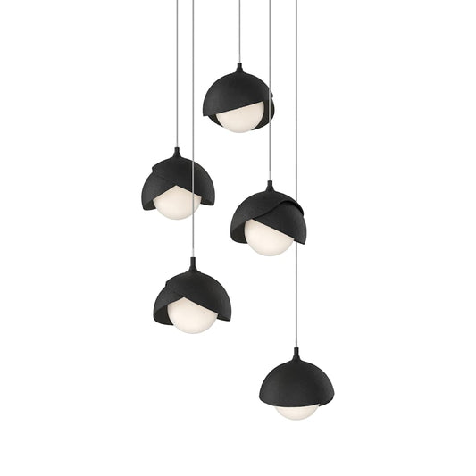 Brooklyn 5 Light 16" Wide Suspension Multi Light Pendant