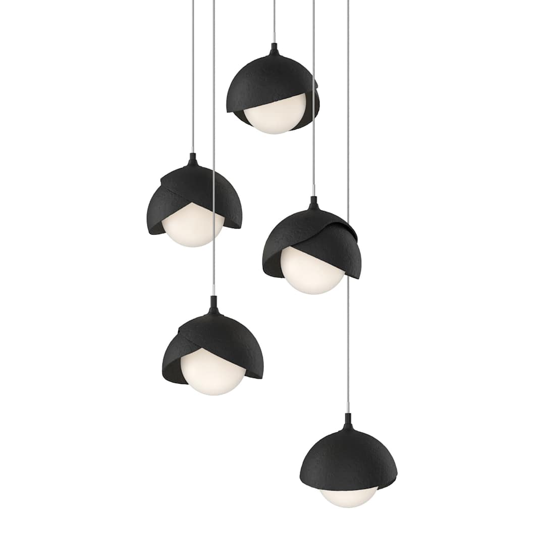 Brooklyn 5 Light 16" Wide Suspension Multi Light Pendant