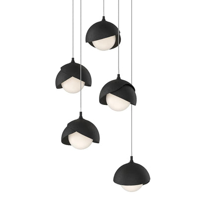 Brooklyn 5 Light 16" Wide Suspension Multi Light Pendant