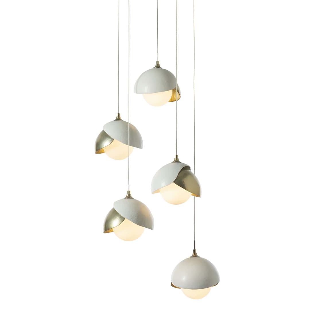 Brooklyn 5 Light 16" Wide Multi Light Pendant