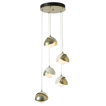 Brooklyn 5 Light 16" Wide Multi Light Pendant