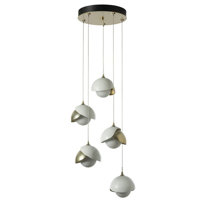 Brooklyn 5 Light 16" Wide Multi Light Pendant