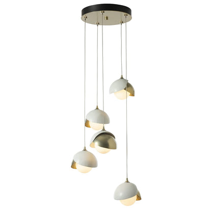 Brooklyn 5 Light 16" Wide Multi Light Pendant