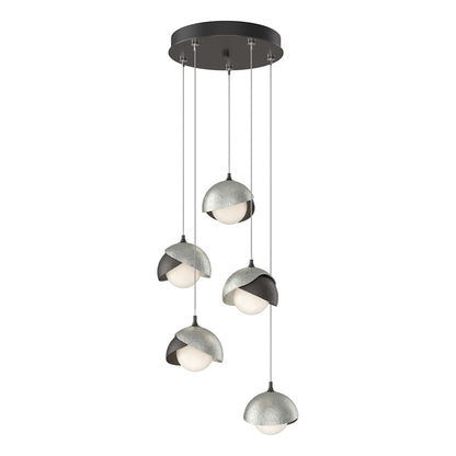 Brooklyn 5 Light 16" Wide Suspension Multi Light Pendant