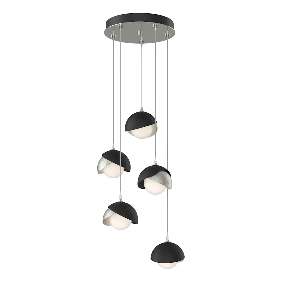 Brooklyn 5 Light 16" Wide Suspension Multi Light Pendant