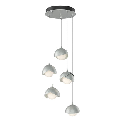Brooklyn 5 Light 16" Wide Suspension Multi Light Pendant