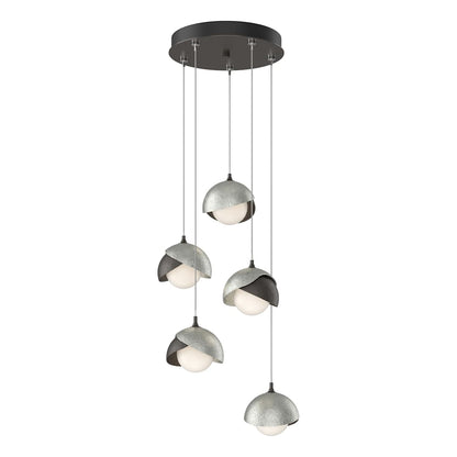 Brooklyn 5 Light 16" Wide Suspension Multi Light Pendant