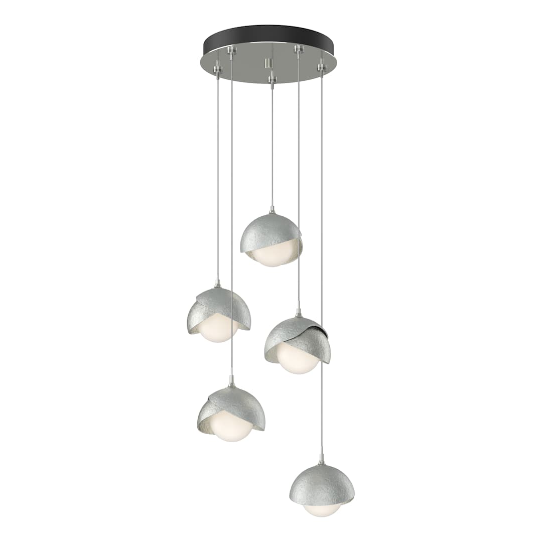 Brooklyn 5 Light 16" Wide Suspension Multi Light Pendant