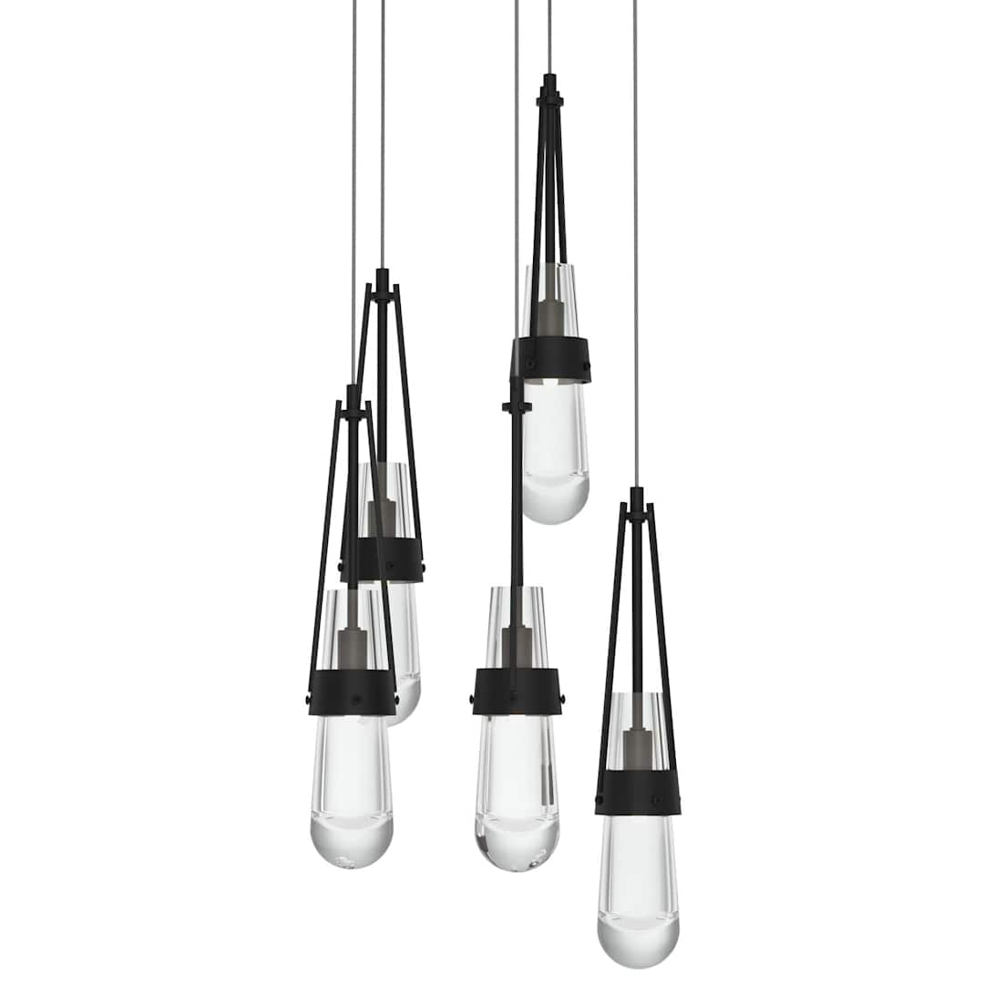 Link 5 Light 13" Wide Multi Light Pendant