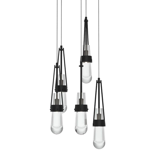 Link 5 Light 13" Wide Multi Light Pendant