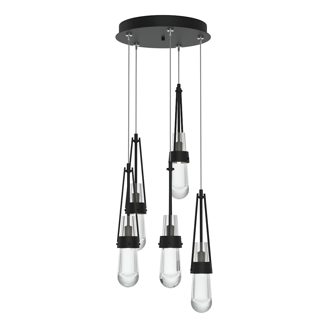 Link 5 Light 13" Wide Multi Light Pendant