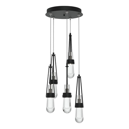 Link 5 Light 13" Wide Multi Light Pendant
