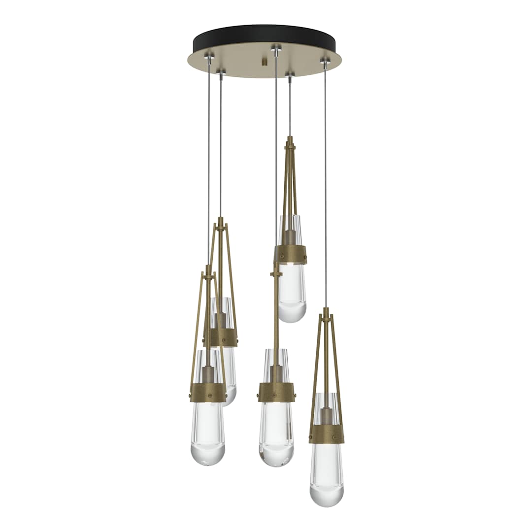 Link 5 Light 13" Wide Multi Light Pendant