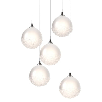 Fritz 5 Light 16" Wide Suspension Multi Light Pendant