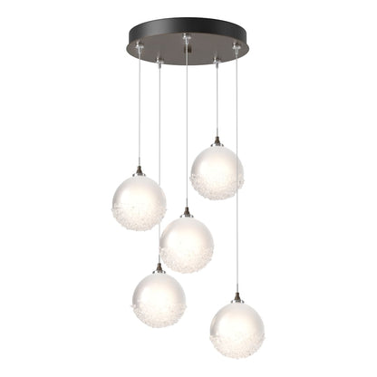 Fritz 5 Light 16" Wide Suspension Multi Light Pendant