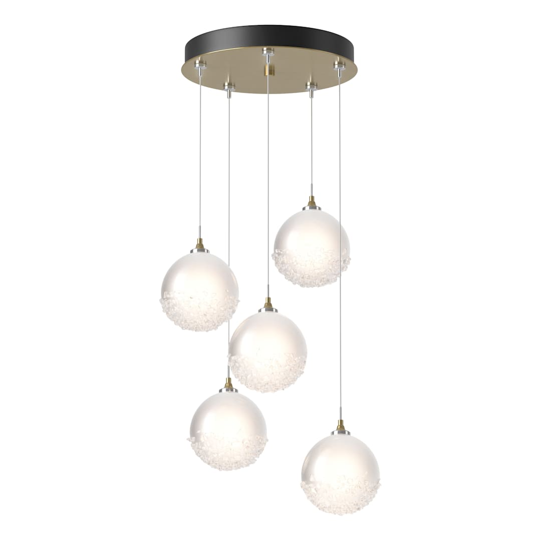 Fritz 5 Light 16" Wide Suspension Multi Light Pendant