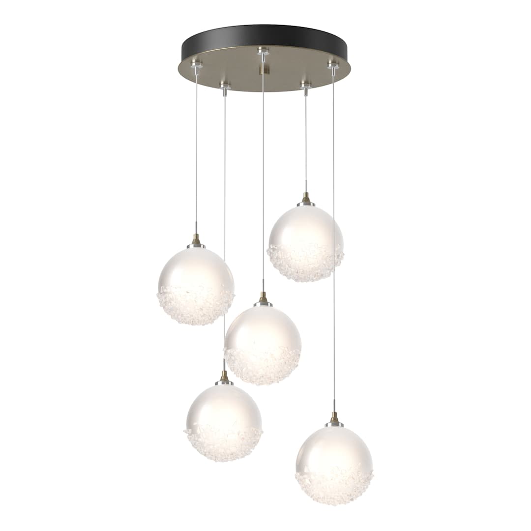 Fritz 5 Light 16" Wide Suspension Multi Light Pendant