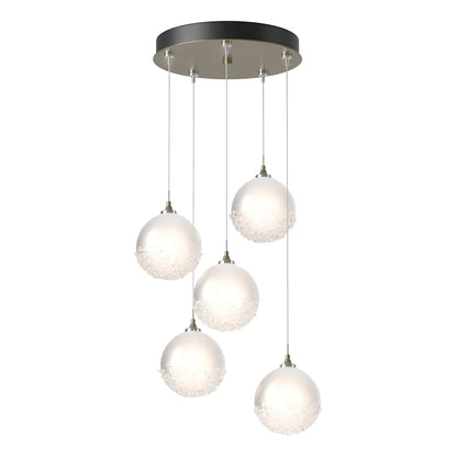 Fritz 5 Light 16" Wide Suspension Multi Light Pendant