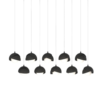 Brooklyn 10 Light 45" Wide Suspension Multi Light Pendant
