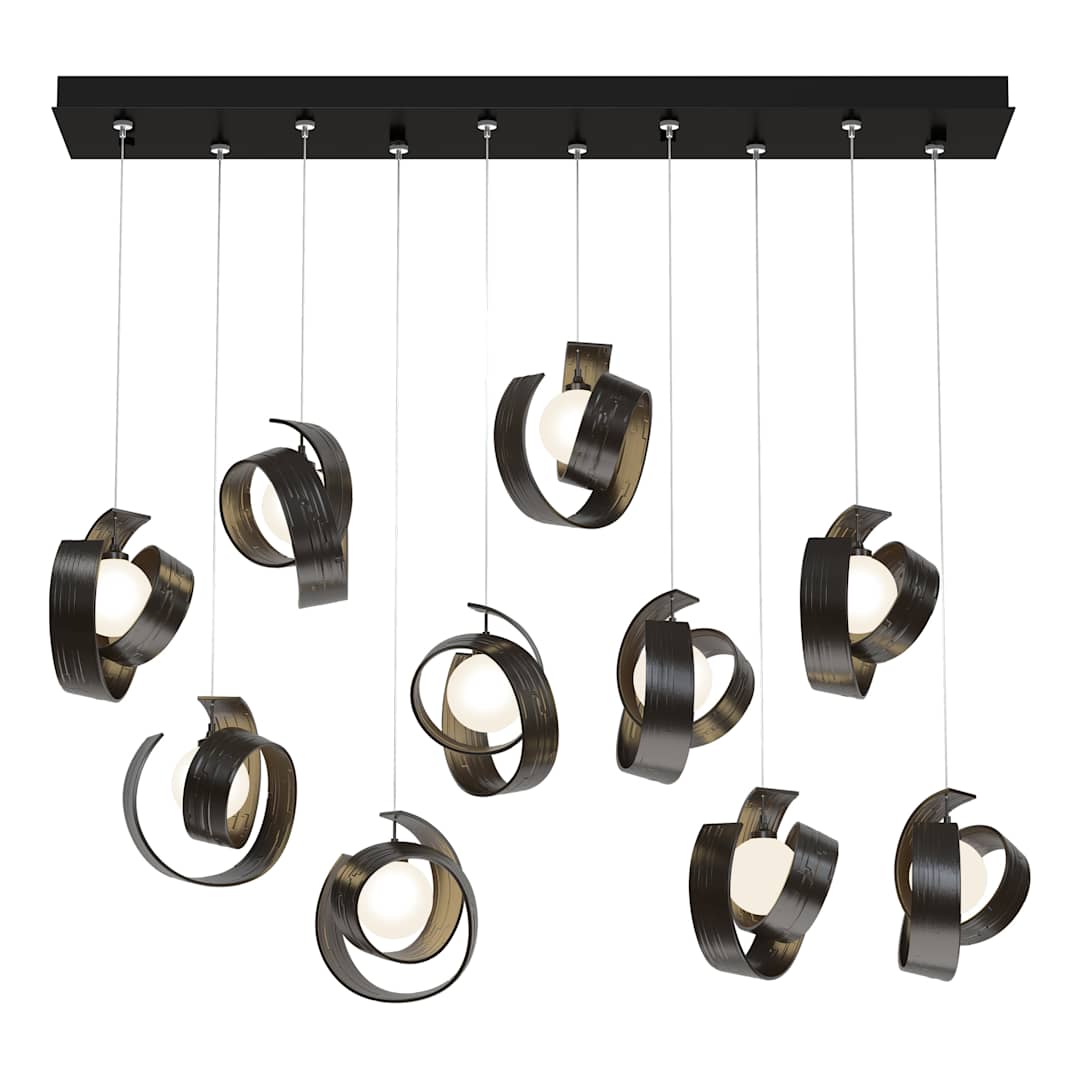 Riza 10 Light 47" Wide Linear Pendant