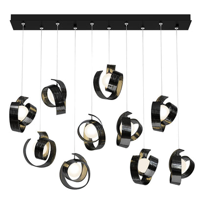 Riza 10 Light 47" Wide Linear Pendant