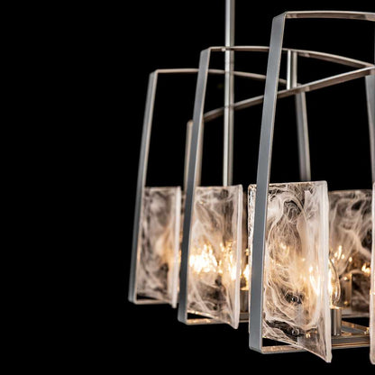 Arc 8 Light 43" Wide Linear Chandelier