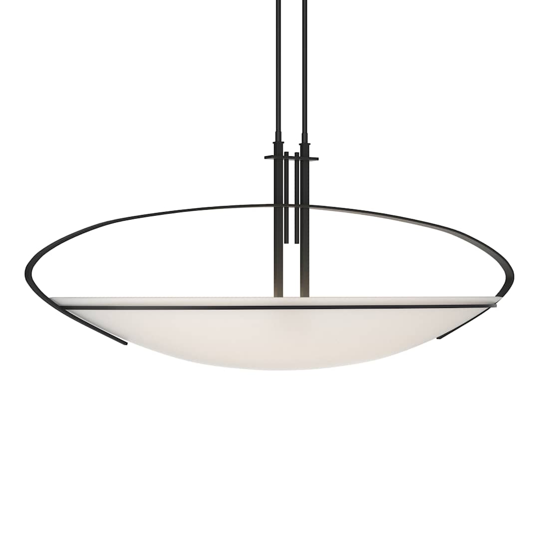 Mackintosh 2 Light 41" Wide Linear Pendant with Customizable Glass Shade
