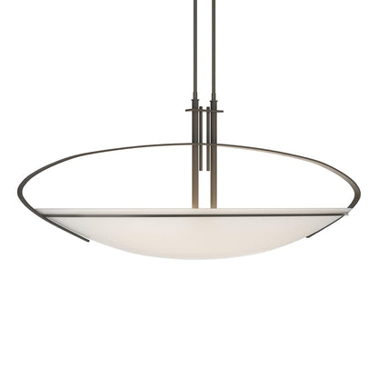 Mackintosh 2 Light 41" Wide Linear Pendant with Customizable Glass Shade