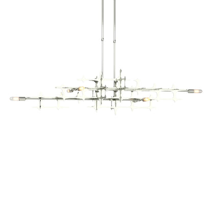 Grid 6 Light 54" Wide Linear Pendant