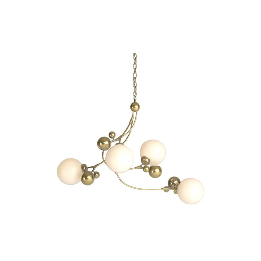 Sprig 4 Light 42" Wide Abstract Chandelier