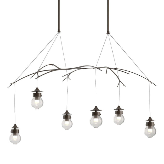 Kiwi 6 Light 37" Wide Suspension Linear Pendant