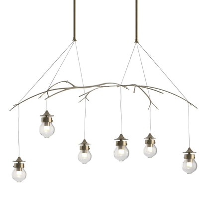 Kiwi 6 Light 37" Wide Suspension Linear Pendant