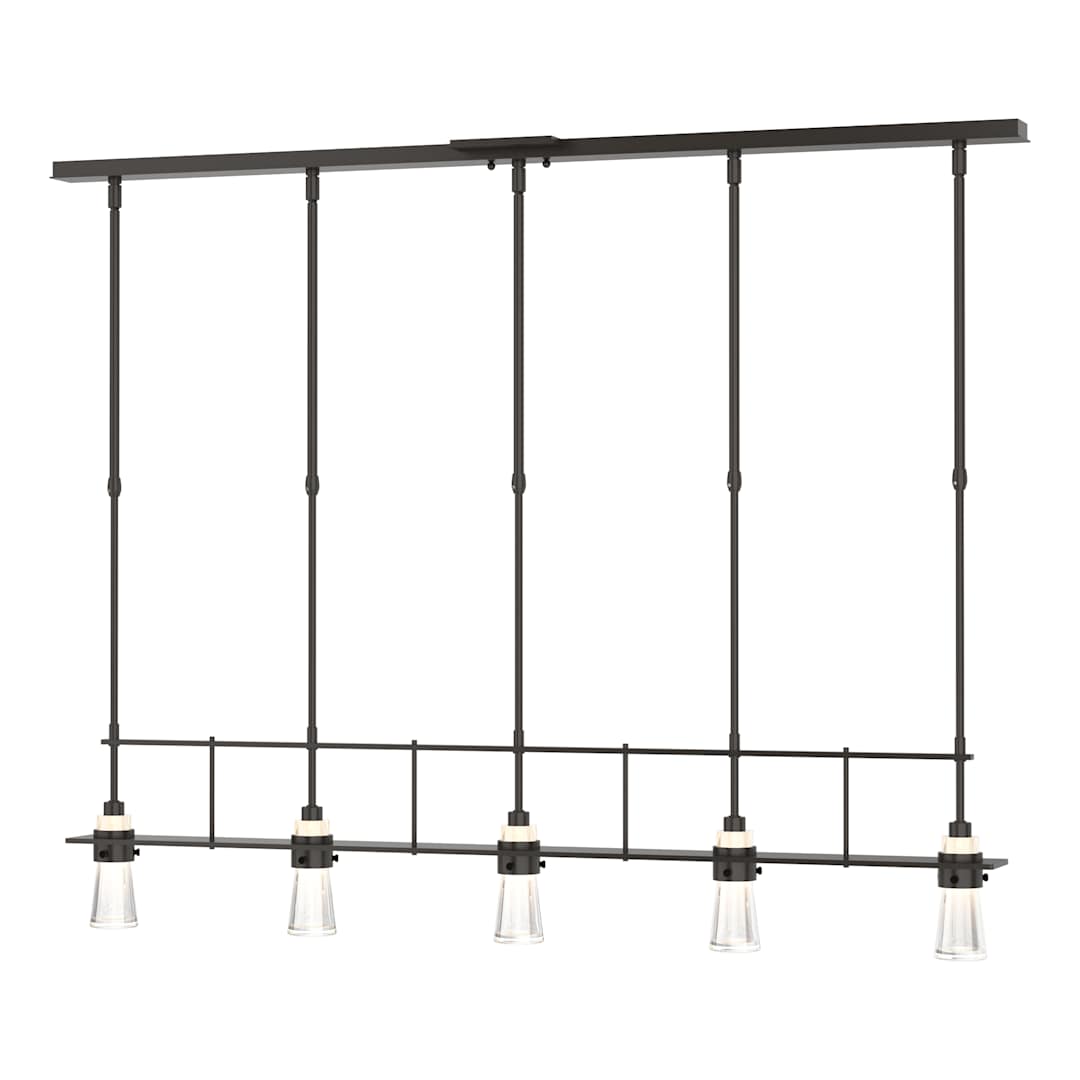 Erlenmeyer 5 Light 6" Wide Linear Pendant